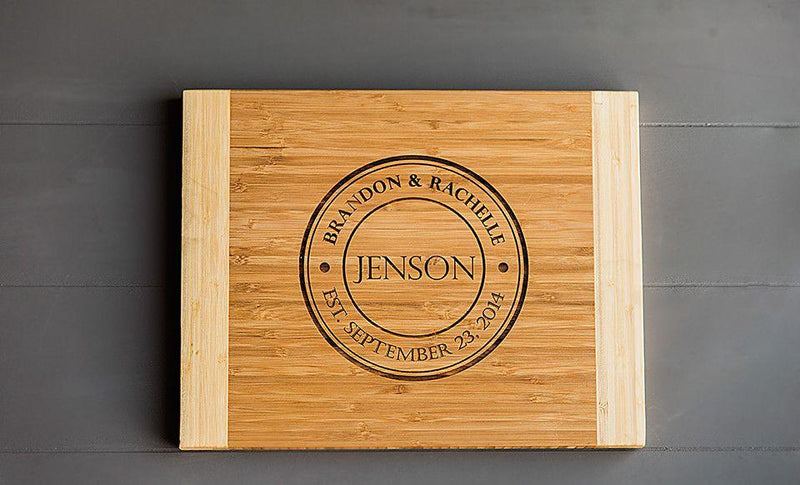 Realty World Personalized Cutting Board 11x14 Bamboo
