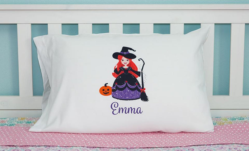 Personalized Halloween Princess Pillowcases