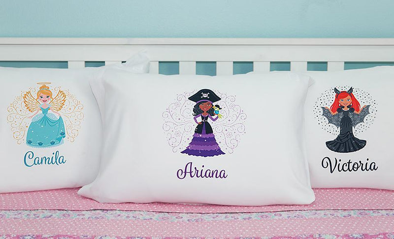 Personalized Halloween Princess Pillowcases