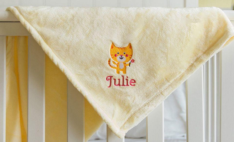 Personalized Baby Blankets with Exclusive Animal Designs