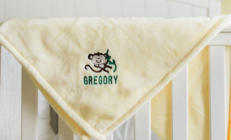 Personalized Baby Blankets with Exclusive Animal Designs