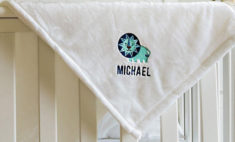 Personalized Baby Blankets with Exclusive Animal Designs