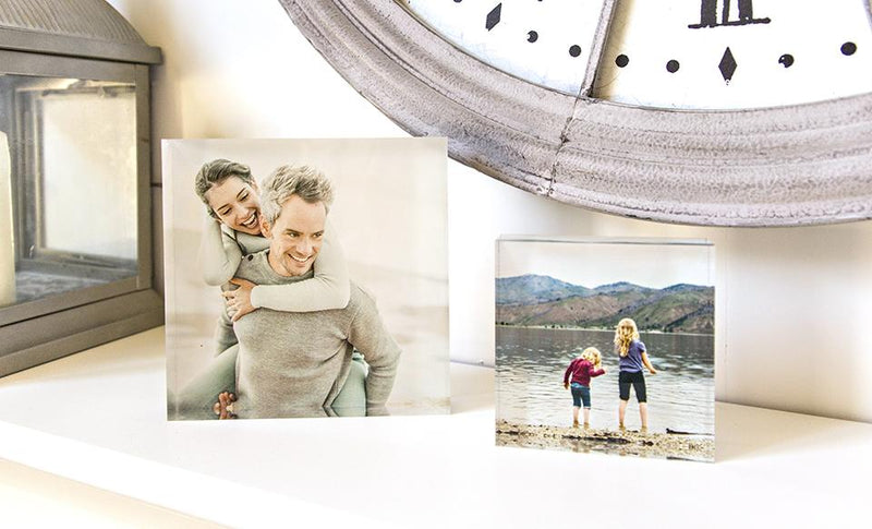 Personalized Acrylic Photography Display Blocks