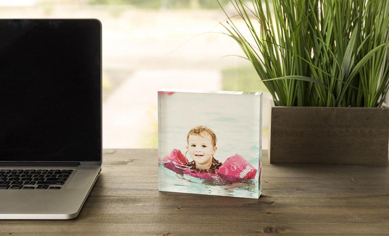 Personalized Acrylic Photography Display Blocks
