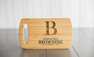 Corporate Gift Item - Personalized Easy Carry Cutting Board