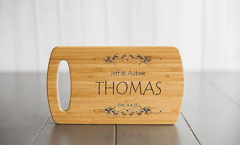 Corporate Gift Item - Personalized Easy Carry Cutting Board