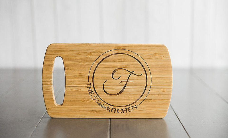 Corporate Gift Item - Personalized Easy Carry Cutting Board