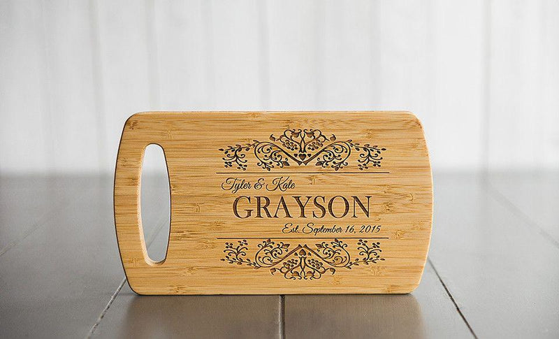 Corporate Gift Item - Personalized Easy Carry Cutting Board