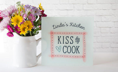 Corporate | Personalized Trendy Glass Cutting Boards