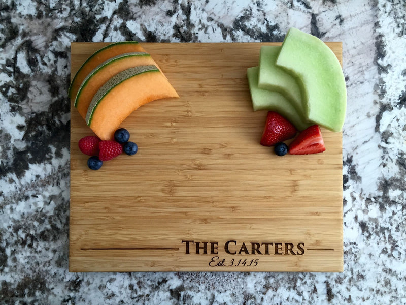 Movement Mortgage - Personalized Cutting Board 11x13 Bamboo