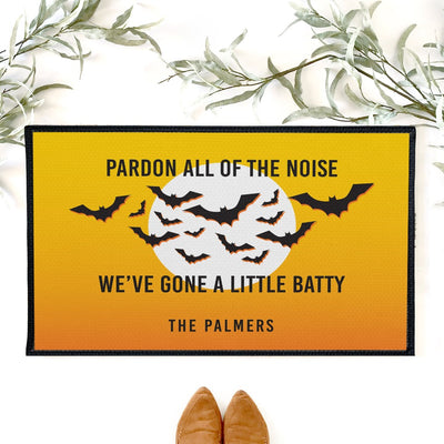 Personalized Halloween Home Doormat
