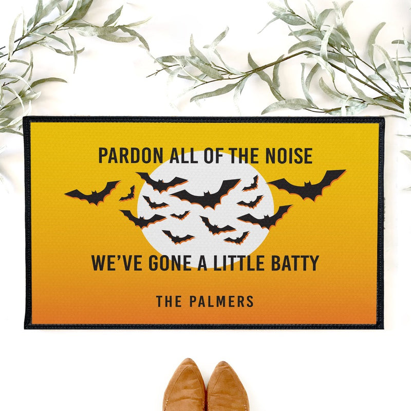 Personalized Halloween Home Doormat