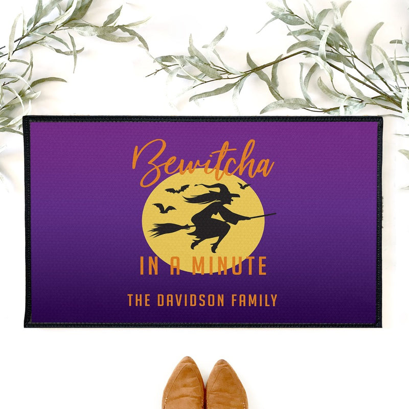 Personalized Halloween Home Doormat