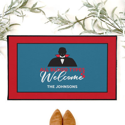 Personalized Halloween Home Doormat