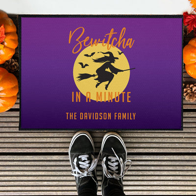 Personalized Halloween Home Doormat