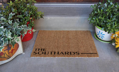 American Pacific Mortgage - Personalized Door Mat - 2 Sizes