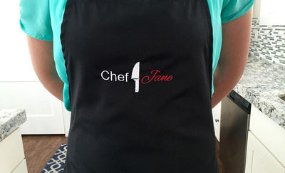 Personalized Embroidered Aprons