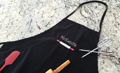 Personalized Embroidered Aprons
