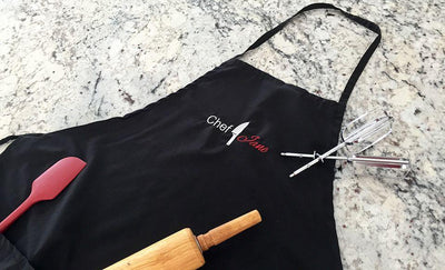 Personalized Embroidered Aprons
