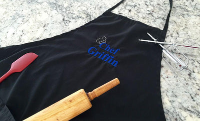 Personalized Embroidered Aprons