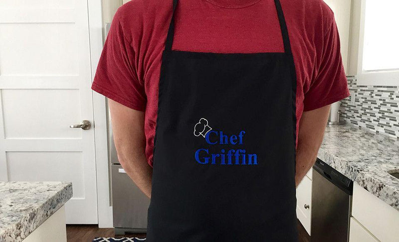 Personalized Embroidered Aprons