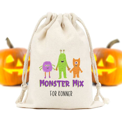 Personalized Halloween Favor Bags
