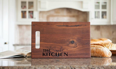 Preferred Rate - Personalized 11x17 Walnut Cutting Board