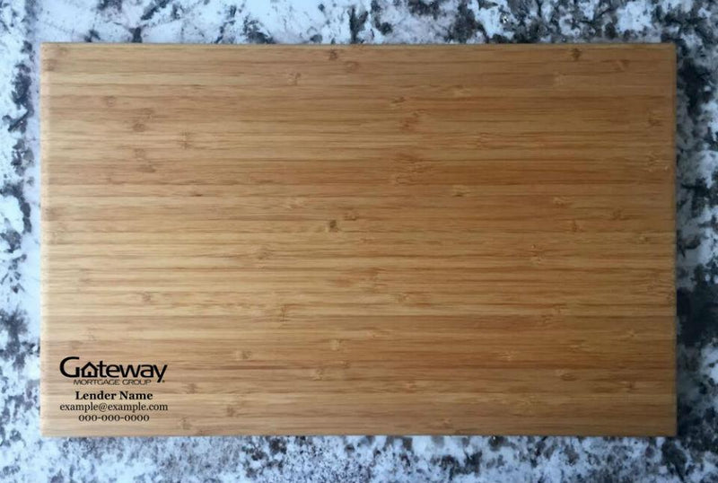 Gateway Mortgage Personalized Beautiful Large Bamboo Boards