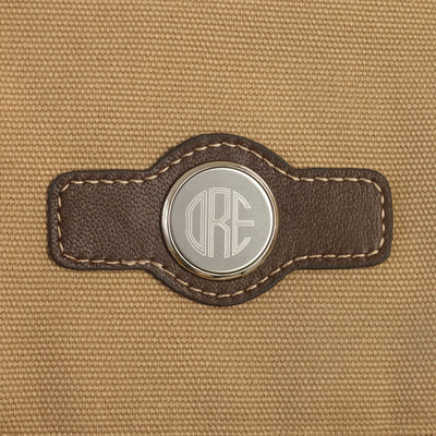 Personalized Hanging Canvas Toiletry Bag