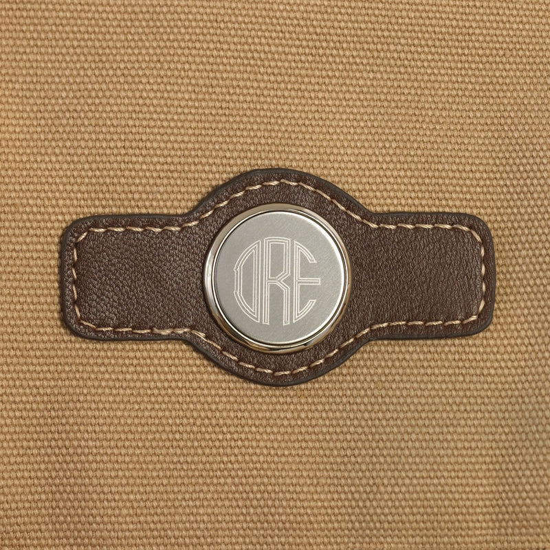 Personalized Hanging Canvas Toiletry Bag