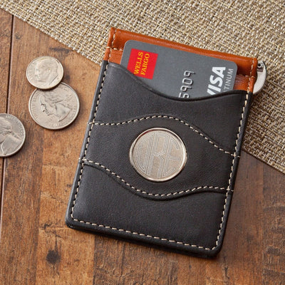 Personalized Wallets - Leather - Two Toned - - JDS