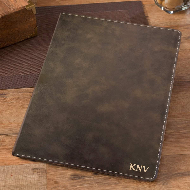 Personalized Rustic Portfolio with Notepad - - JDS