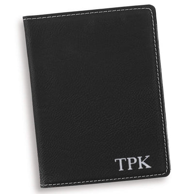 Personalized Black Passport Holder - - JDS