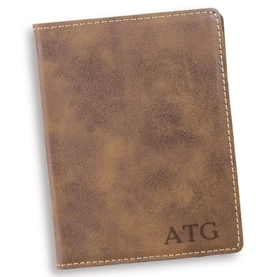 Personalized Rustic Passport Holder - Blind - JDS