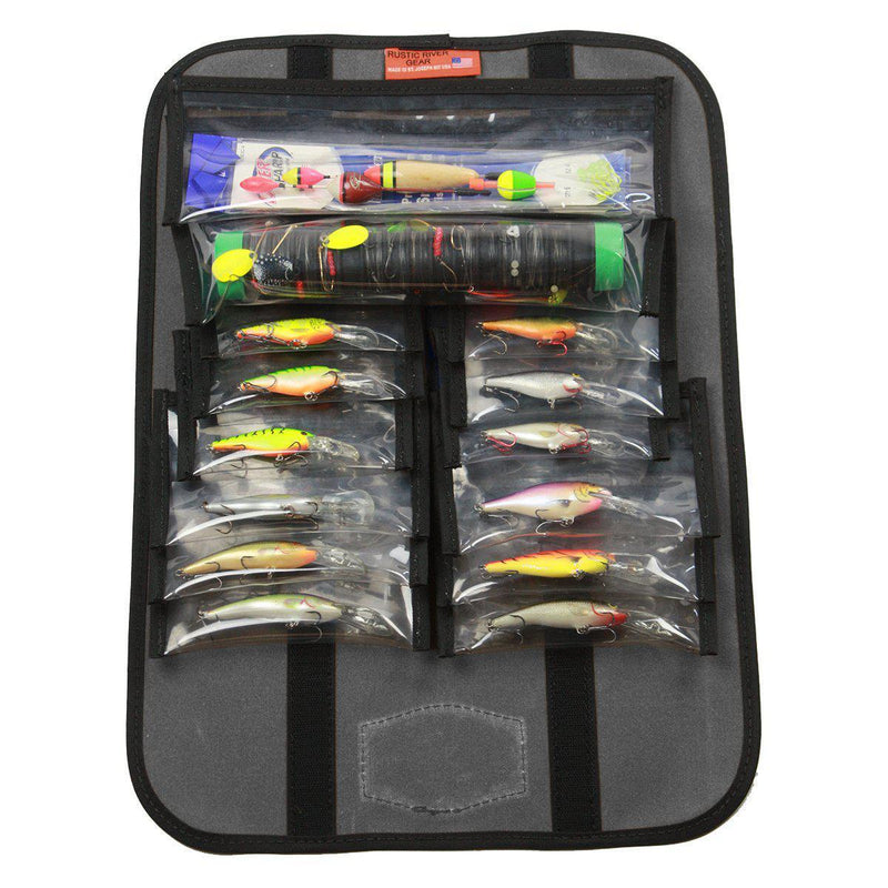Personalized Fishing Lure Caddy - Charcoal - - JDS