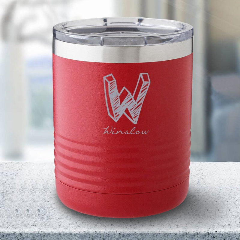 Tumbler Mug 10oz Red