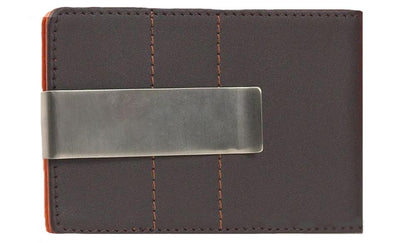 Personalized Monogram Wallet & Money Clip - Leather