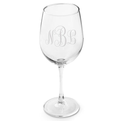 Personalized Wine Glasses - White Wine - Glass - 19 oz. - - JDS