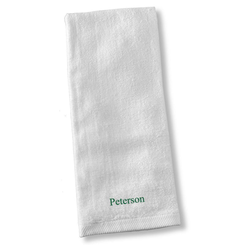 Personalized Golf Towel - White - JDS
