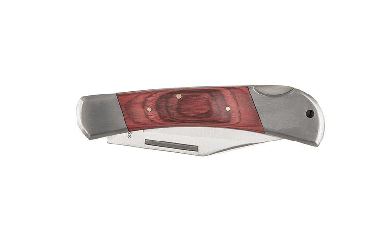 Personalized Yukon Wood Handle Pocket Knife