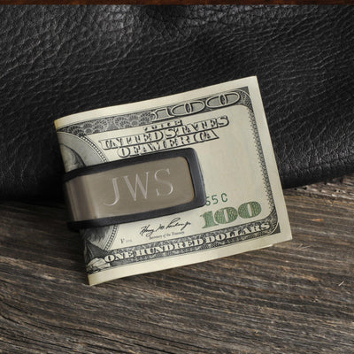 Personalized Money Clip - Stainless Steel - Sporty Fit - - JDS