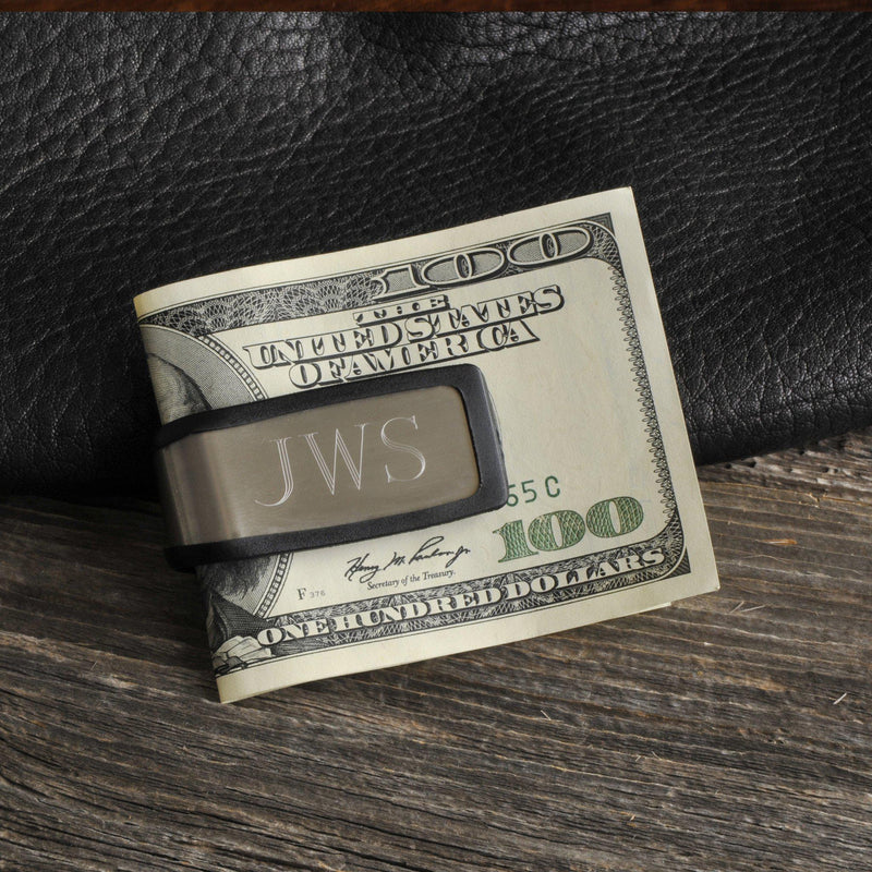 Personalized Money Clip - Stainless Steel - Sporty Fit - - JDS
