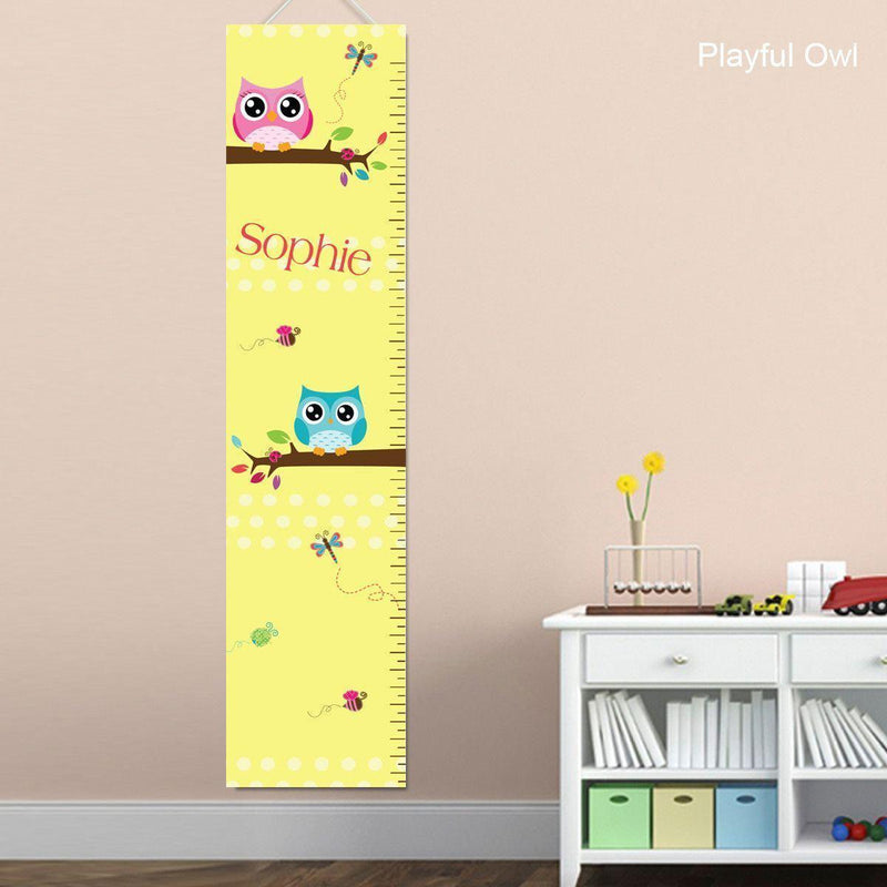 Personalized Growth Charts For Kids - Animal Collection
