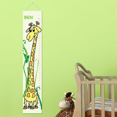 Personalized Growth Charts For Kids - Animal Collection
