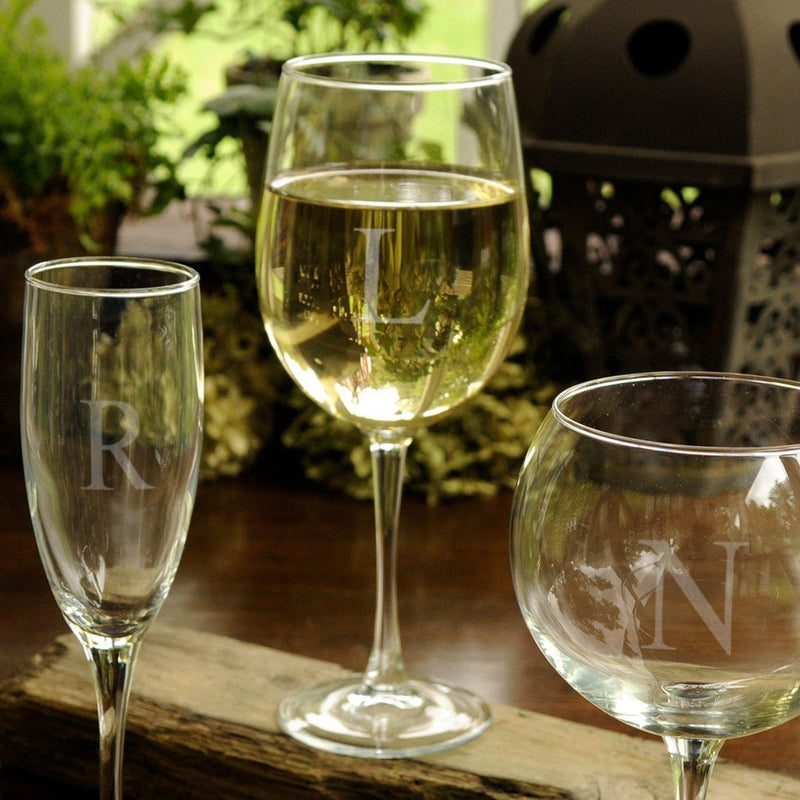 Personalized White Wine Glass - 19 oz. - - JDS