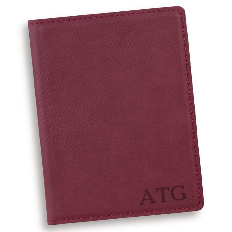 Personalized Rose Passport Holder - Blind - JDS