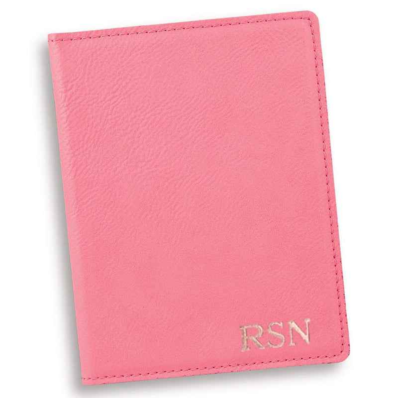 Personalized Pink Passport Holder - RoseGold - JDS