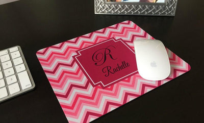 Personalized Mouse Pads - Chevron Design
