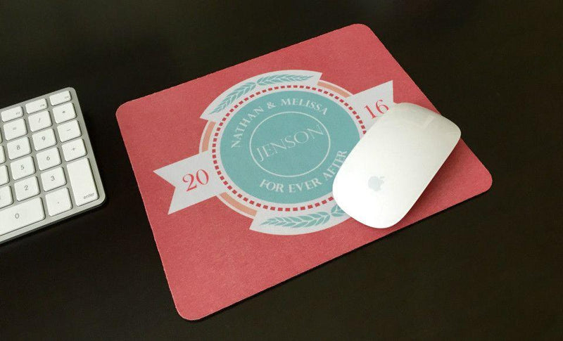 Personalized Mouse Pads - Scroll Design - Qualtry