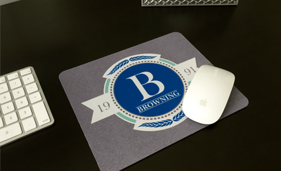 Personalized Mouse Pads - Scroll Design